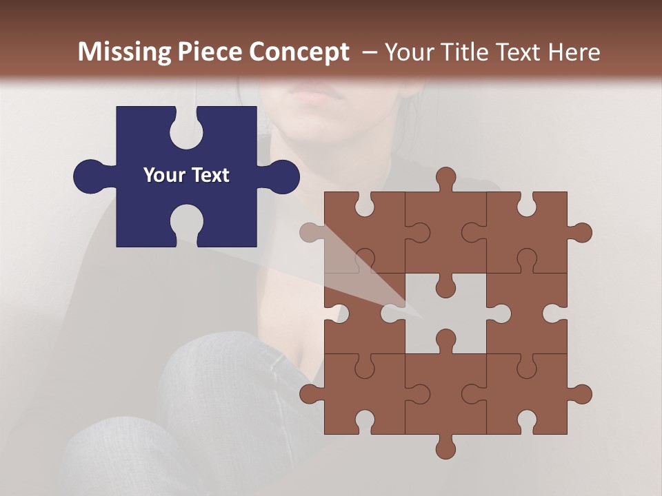 Tired Pain Defenseless PowerPoint Template