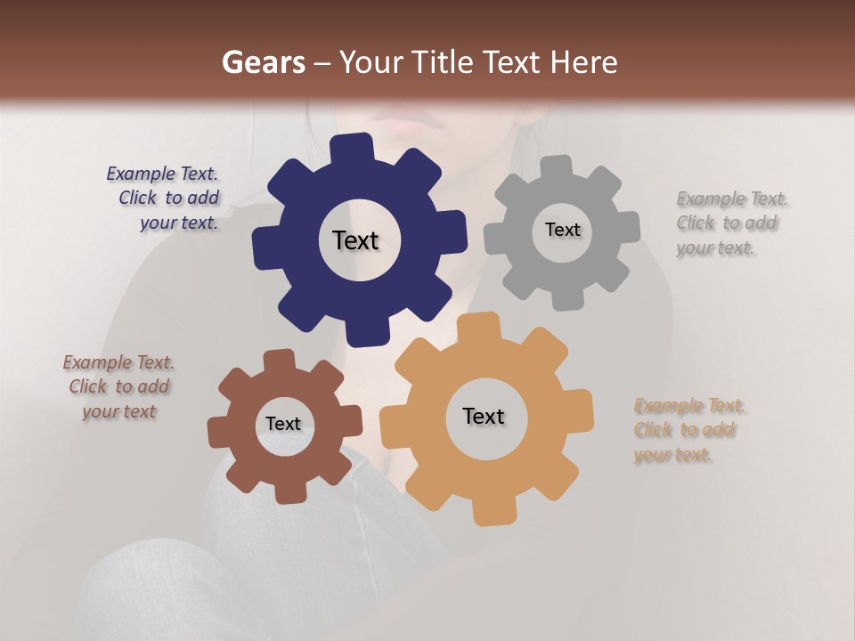 Tired Pain Defenseless PowerPoint Template