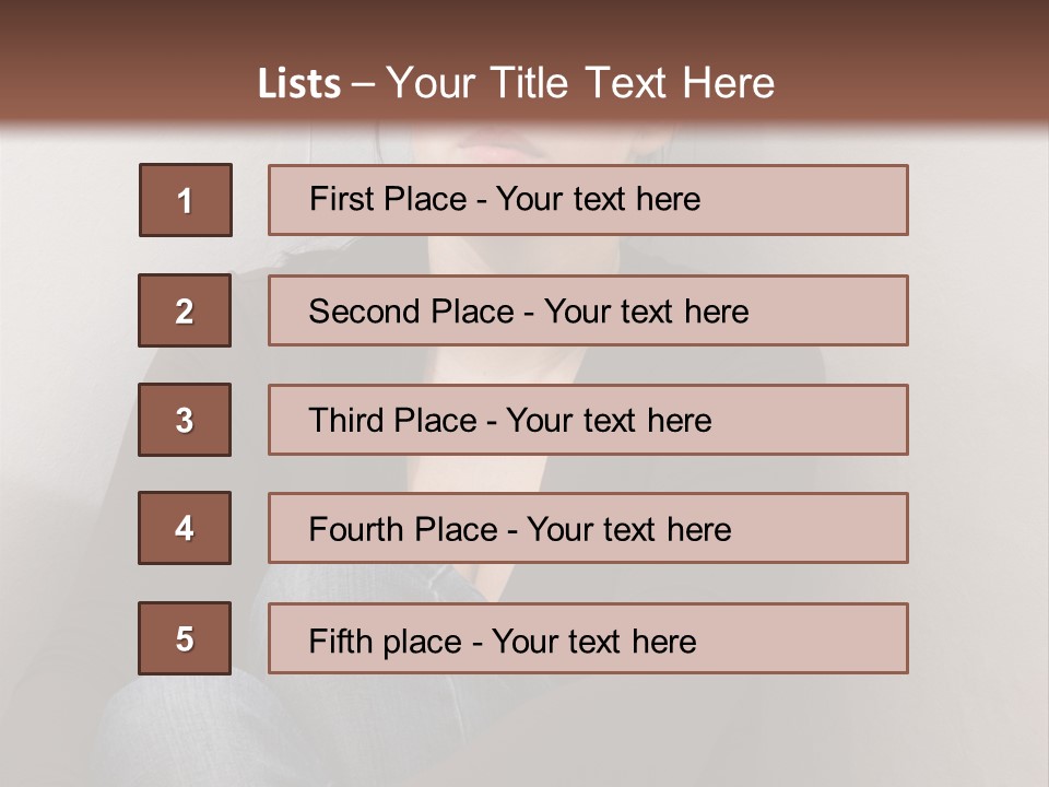 Tired Pain Defenseless PowerPoint Template