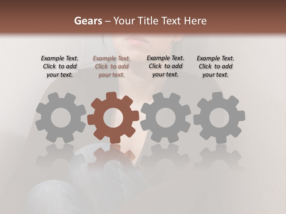 Tired Pain Defenseless PowerPoint Template