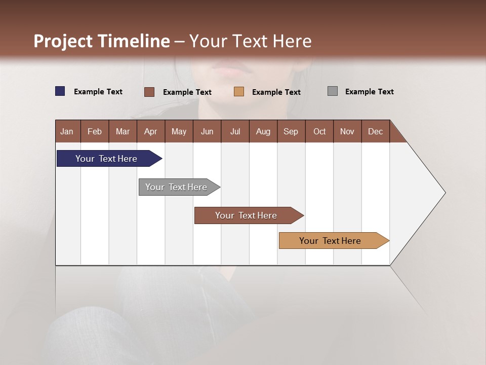 Tired Pain Defenseless PowerPoint Template