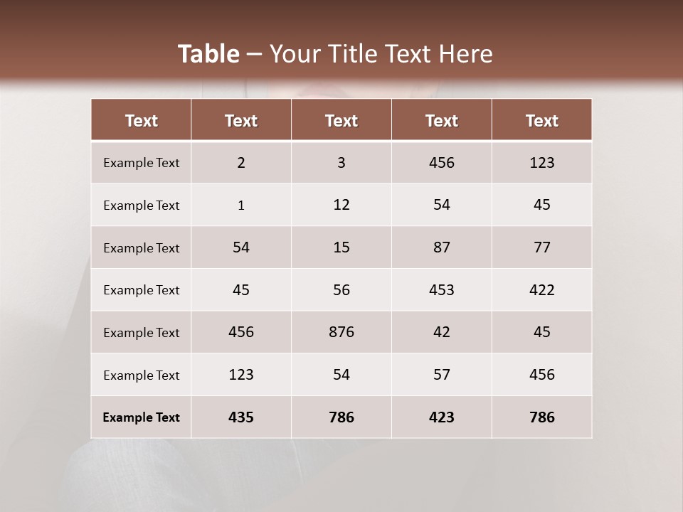Tired Pain Defenseless PowerPoint Template
