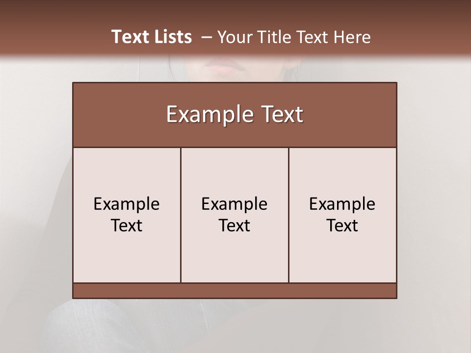 Tired Pain Defenseless PowerPoint Template
