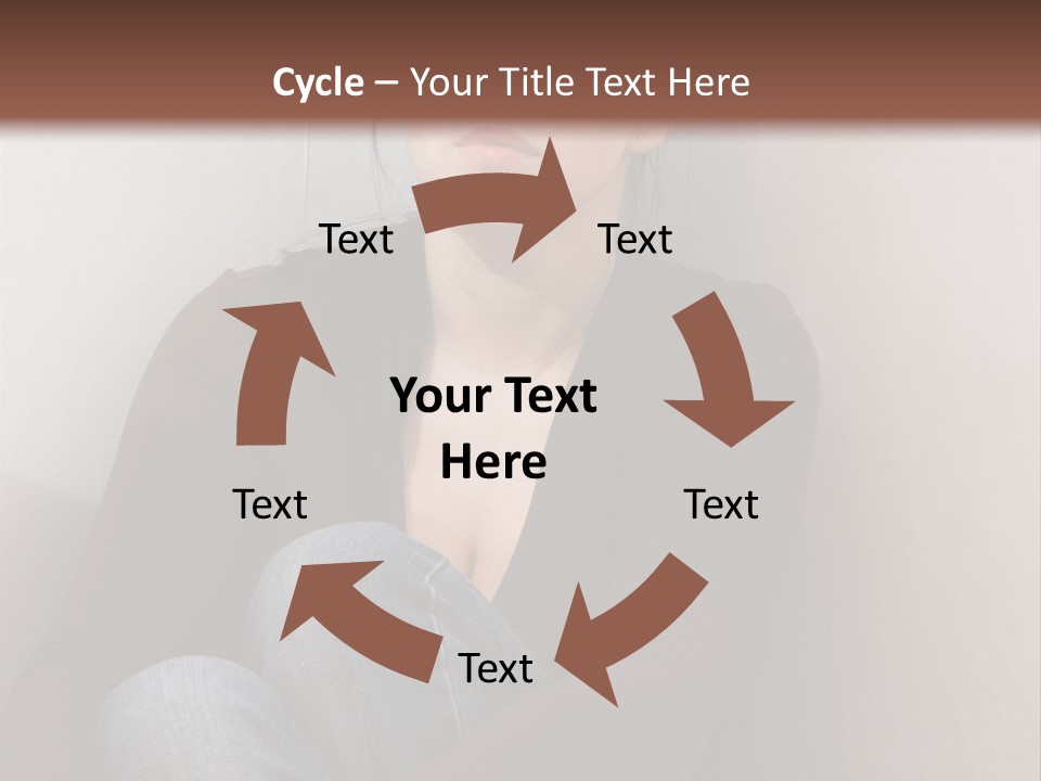 Tired Pain Defenseless PowerPoint Template