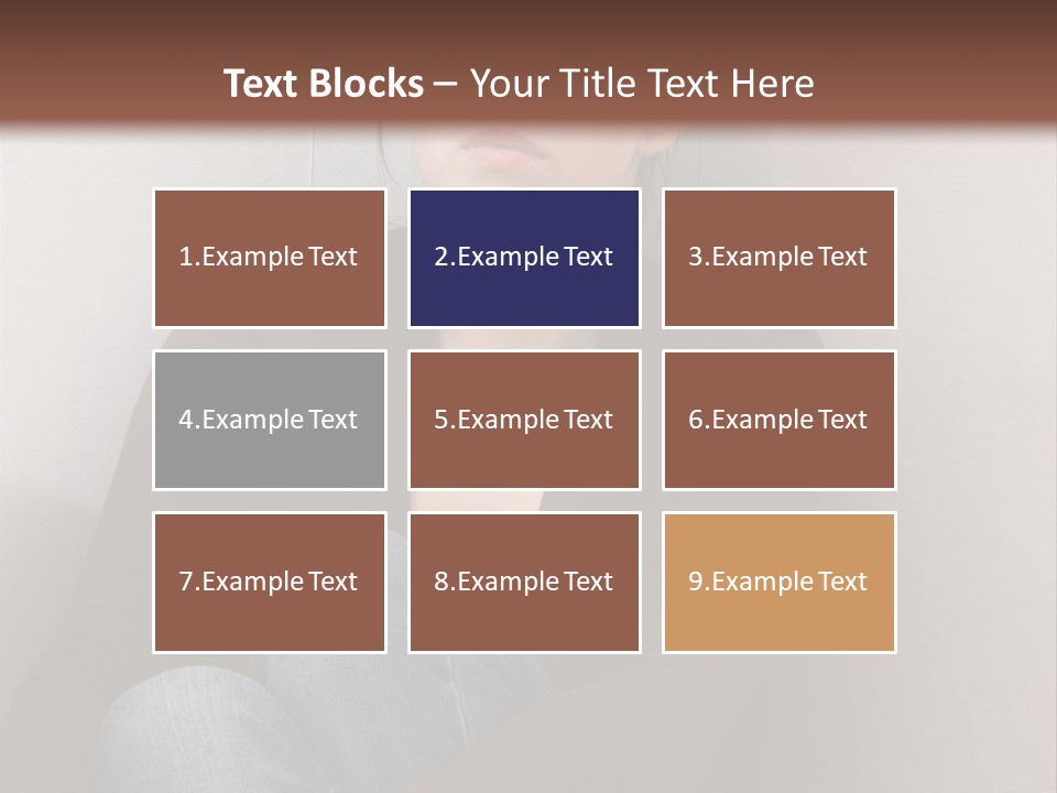 Tired Pain Defenseless PowerPoint Template