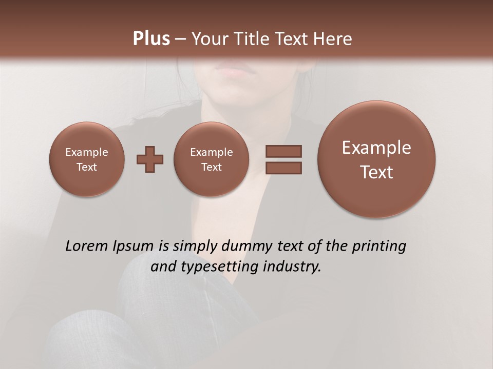 Tired Pain Defenseless PowerPoint Template