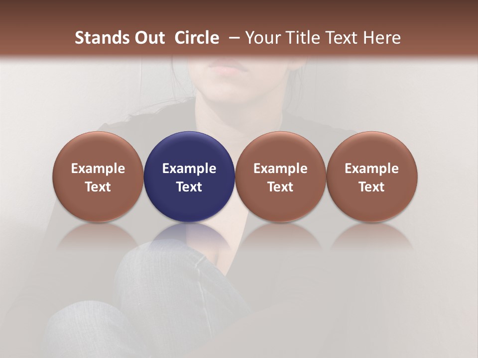 Tired Pain Defenseless PowerPoint Template