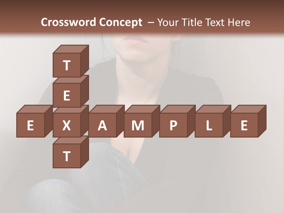 Tired Pain Defenseless PowerPoint Template