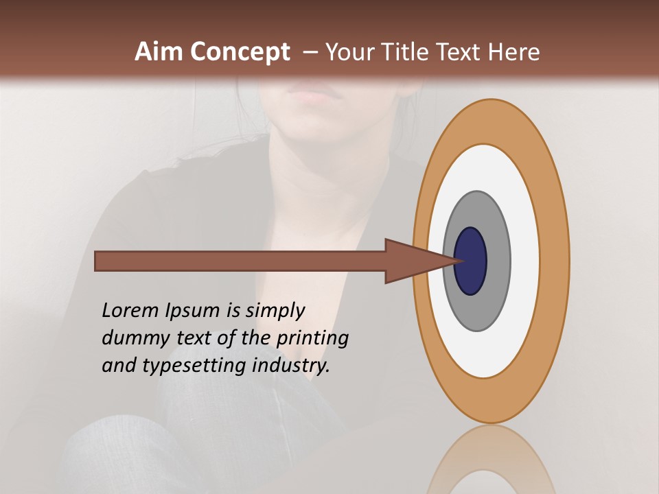 Tired Pain Defenseless PowerPoint Template