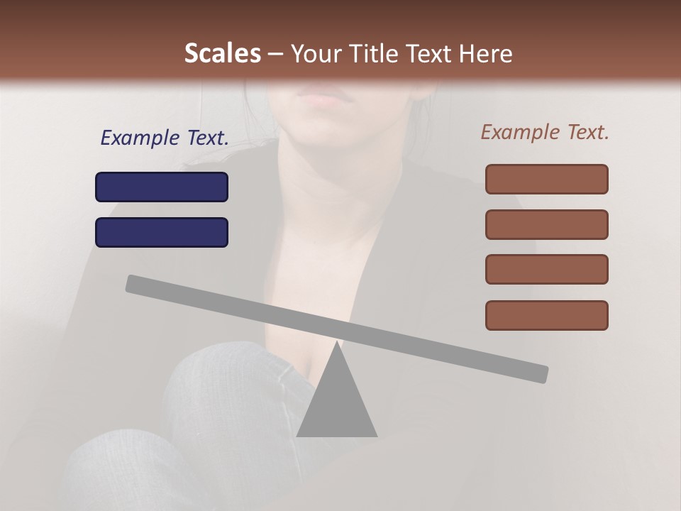 Tired Pain Defenseless PowerPoint Template