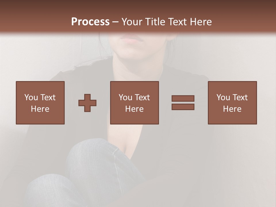 Tired Pain Defenseless PowerPoint Template