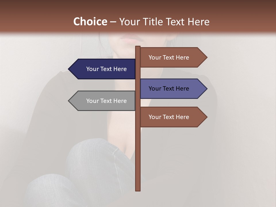 Tired Pain Defenseless PowerPoint Template