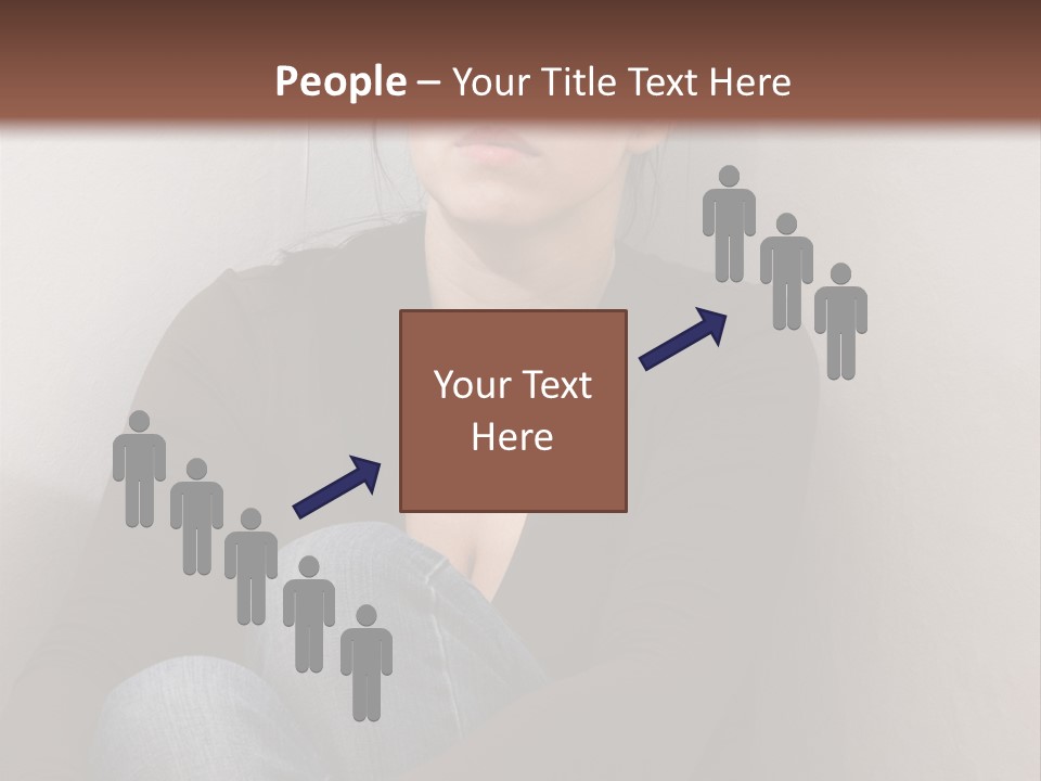 Tired Pain Defenseless PowerPoint Template