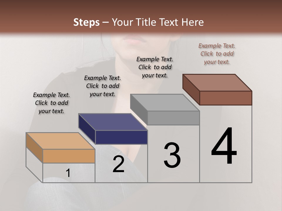 Tired Pain Defenseless PowerPoint Template