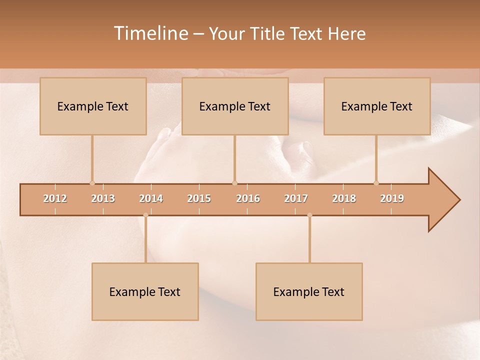 Treatment Young Woman Pamper PowerPoint Template