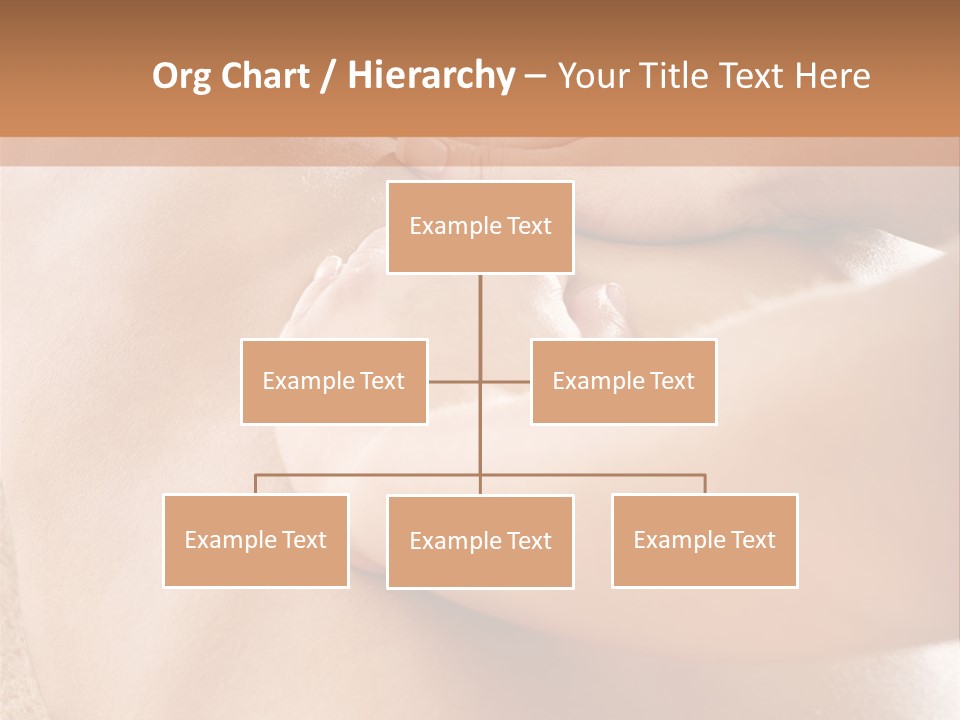 Treatment Young Woman Pamper PowerPoint Template