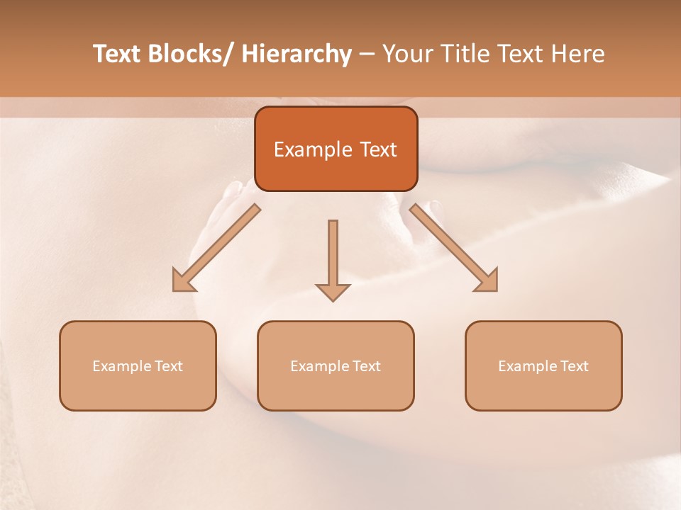 Treatment Young Woman Pamper PowerPoint Template