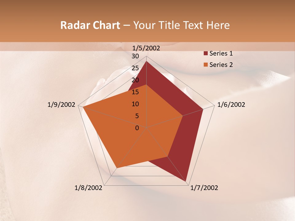 Treatment Young Woman Pamper PowerPoint Template