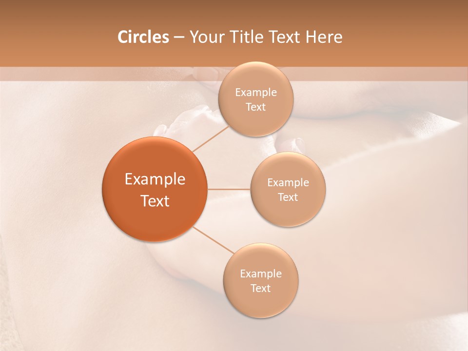 Treatment Young Woman Pamper PowerPoint Template