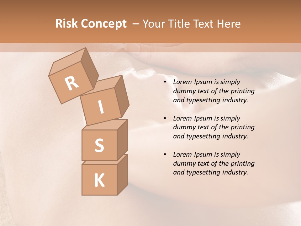 Treatment Young Woman Pamper PowerPoint Template