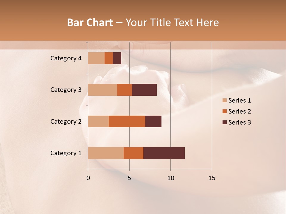 Treatment Young Woman Pamper PowerPoint Template