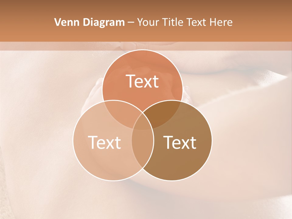 Treatment Young Woman Pamper PowerPoint Template