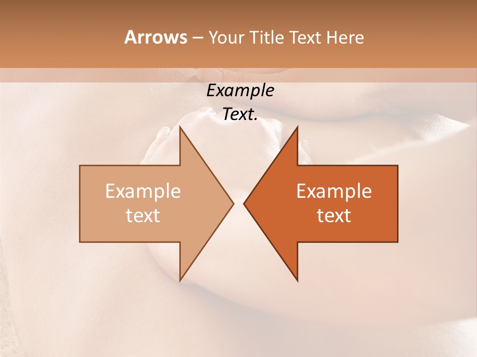 Treatment Young Woman Pamper PowerPoint Template