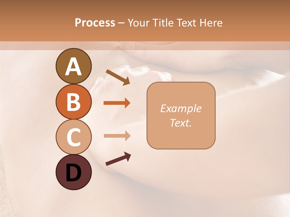 Treatment Young Woman Pamper PowerPoint Template