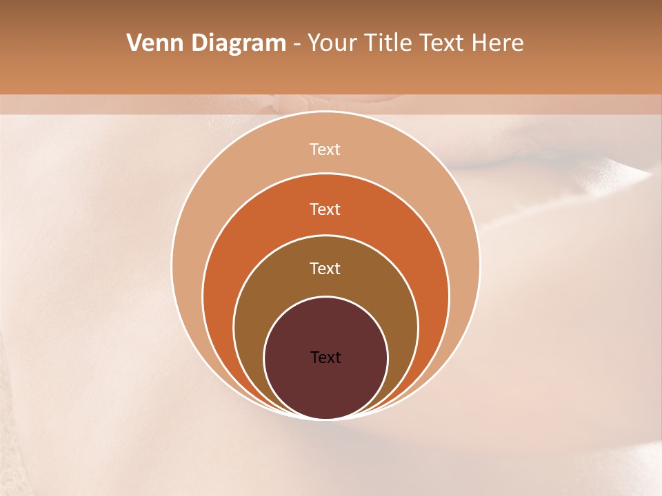 Treatment Young Woman Pamper PowerPoint Template