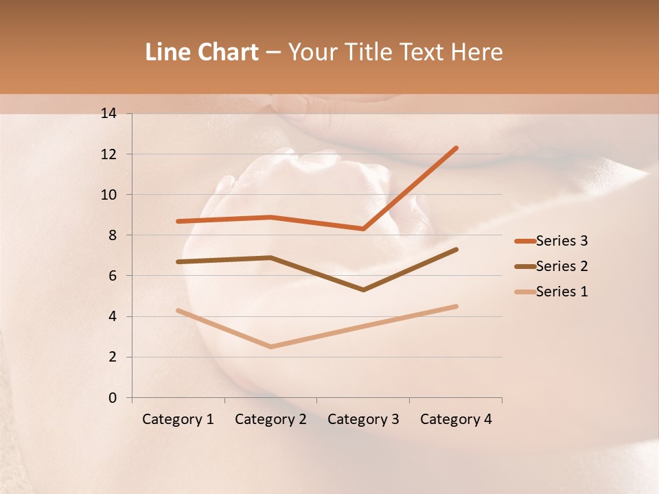 Treatment Young Woman Pamper PowerPoint Template