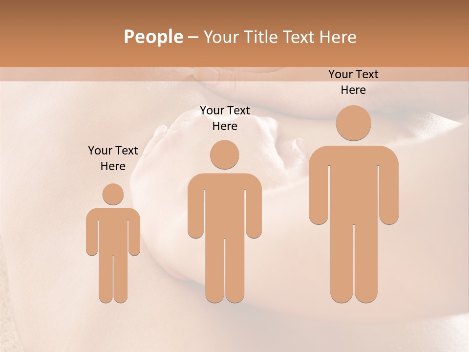 Treatment Young Woman Pamper PowerPoint Template