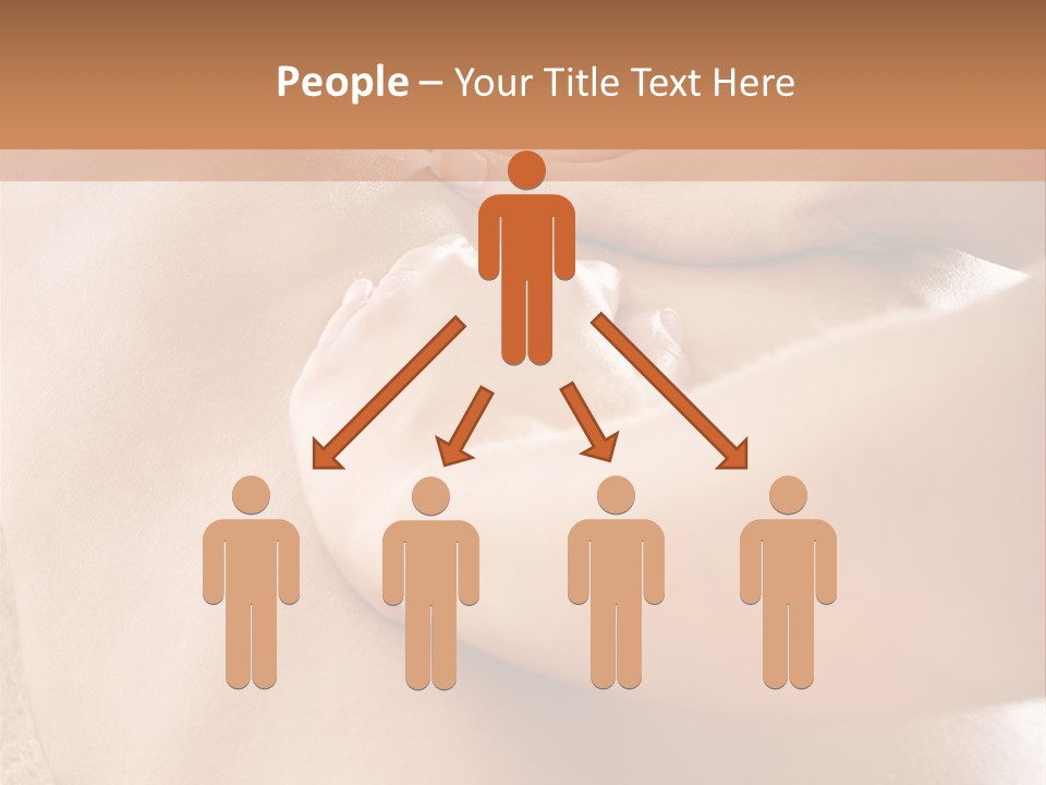 Treatment Young Woman Pamper PowerPoint Template