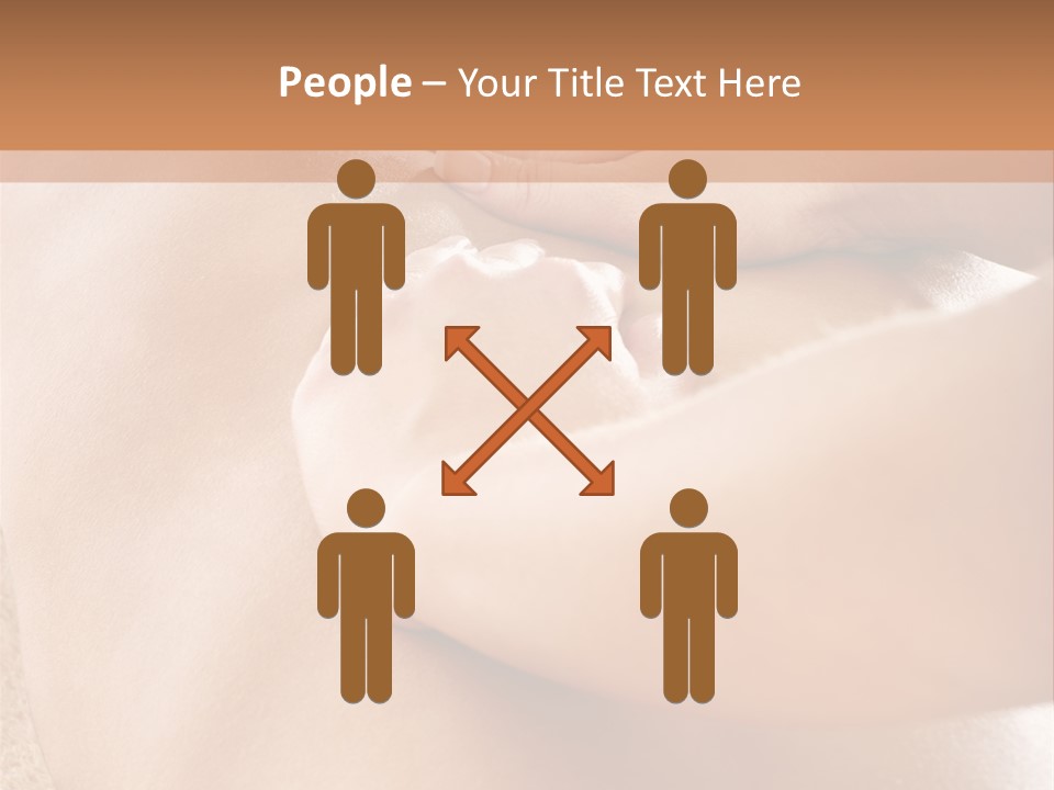 Treatment Young Woman Pamper PowerPoint Template