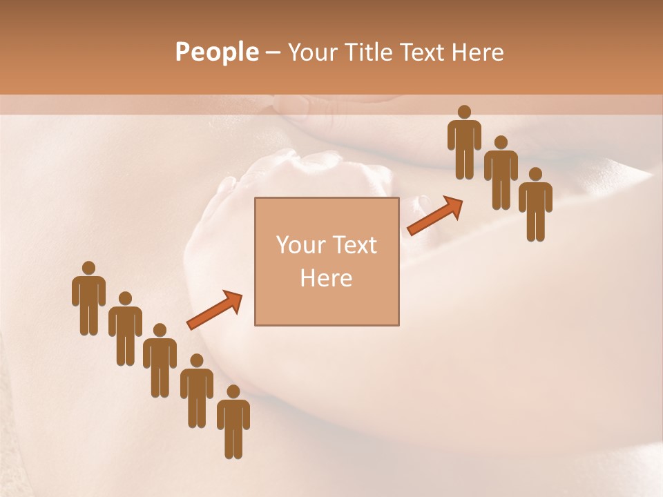 Treatment Young Woman Pamper PowerPoint Template