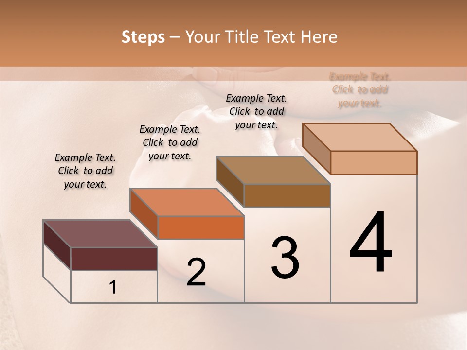 Treatment Young Woman Pamper PowerPoint Template