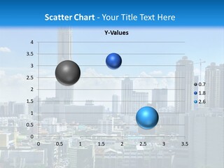 High Cars Downtown PowerPoint Template