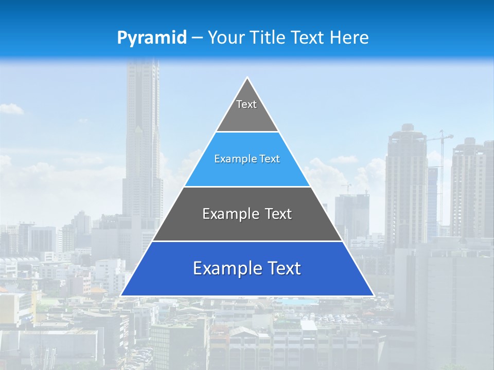 High Cars Downtown PowerPoint Template