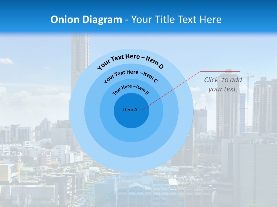 High Cars Downtown PowerPoint Template