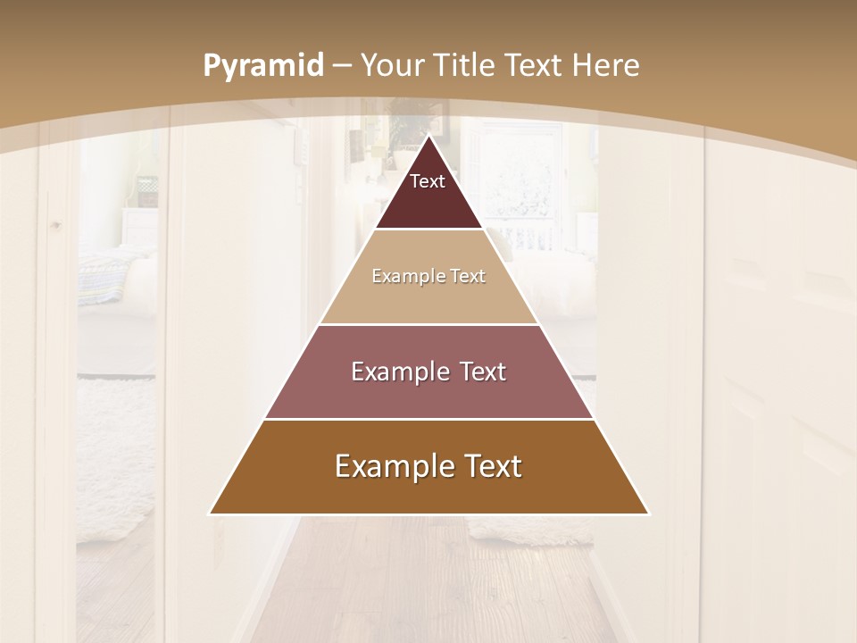 Door Green Area PowerPoint Template