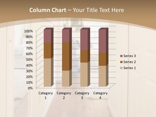 Door Green Area PowerPoint Template