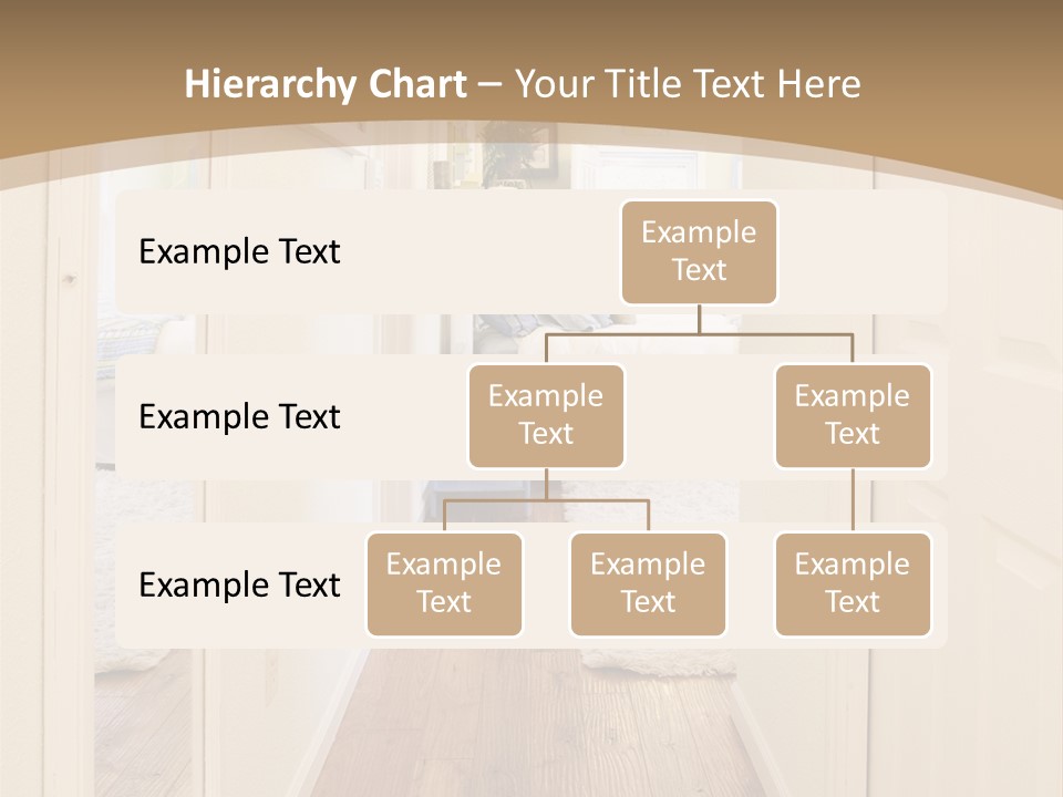 Door Green Area PowerPoint Template