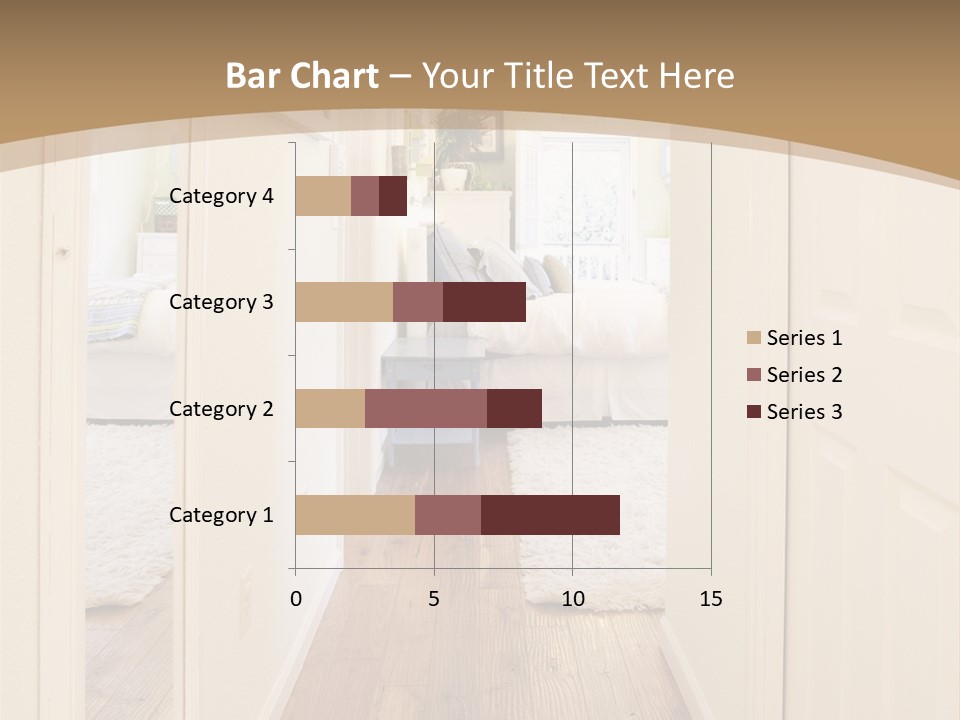 Door Green Area PowerPoint Template