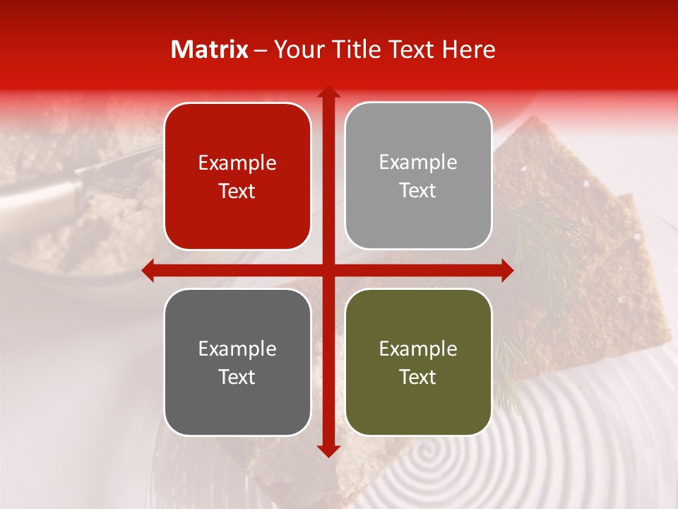 Organic Appetizer Tomato PowerPoint Template