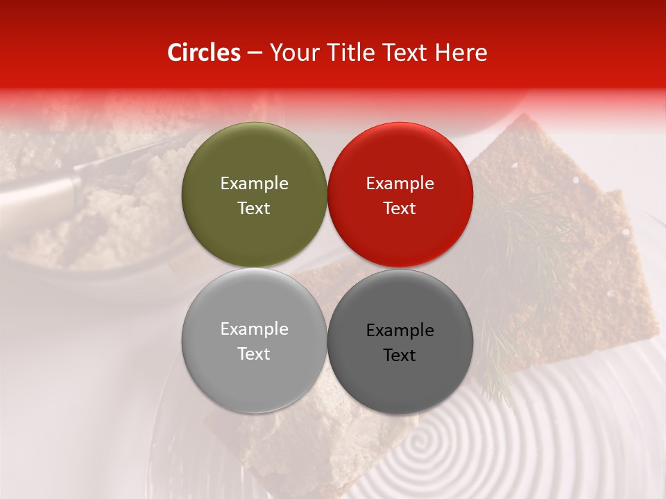 Organic Appetizer Tomato PowerPoint Template