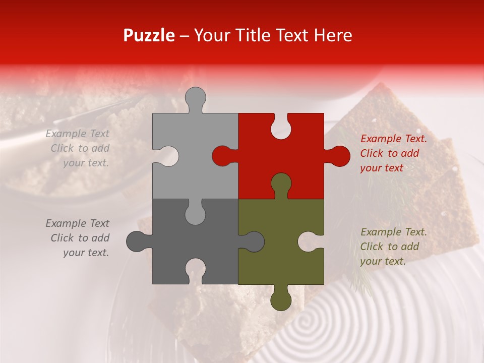 Organic Appetizer Tomato PowerPoint Template