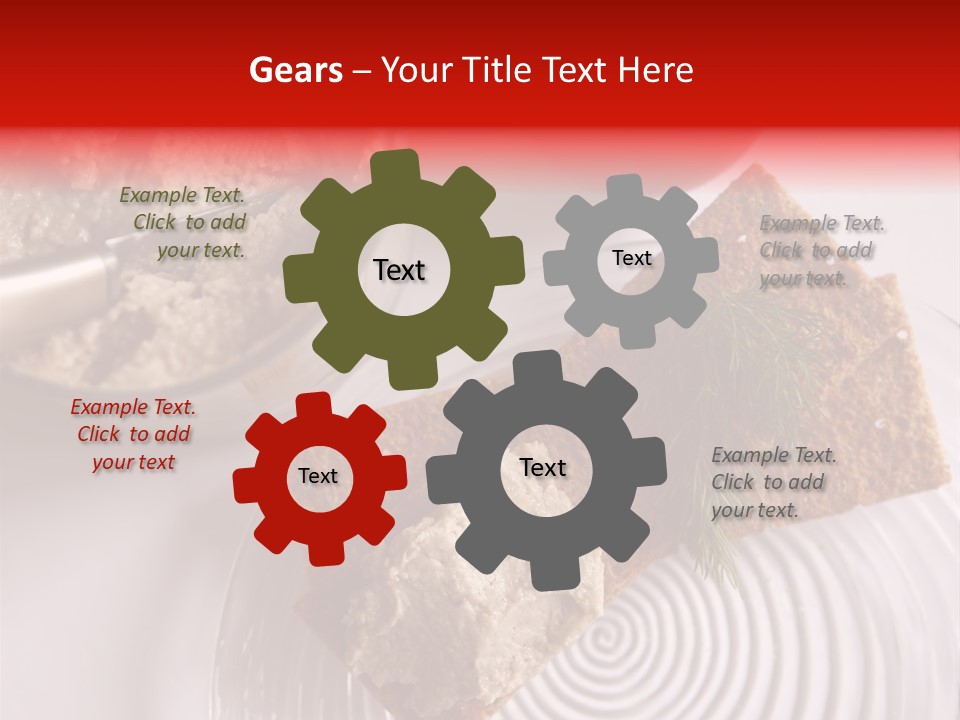 Organic Appetizer Tomato PowerPoint Template