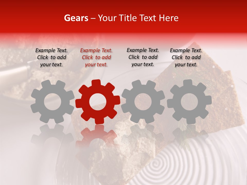 Organic Appetizer Tomato PowerPoint Template