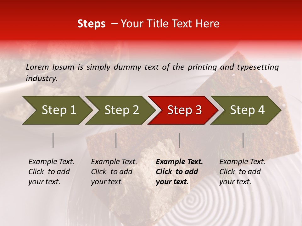 Organic Appetizer Tomato PowerPoint Template