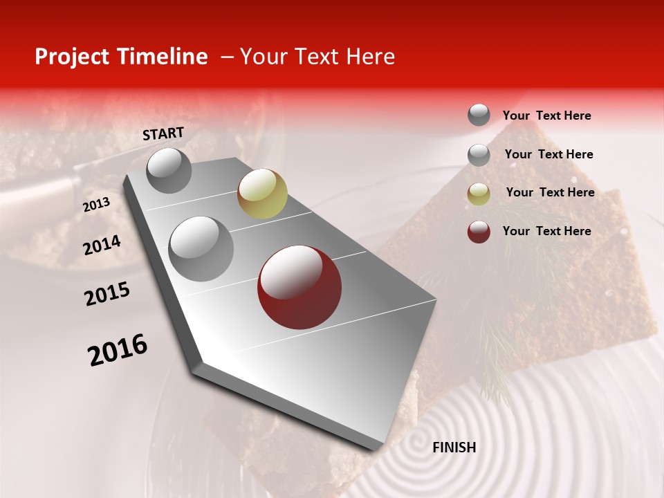 Organic Appetizer Tomato PowerPoint Template