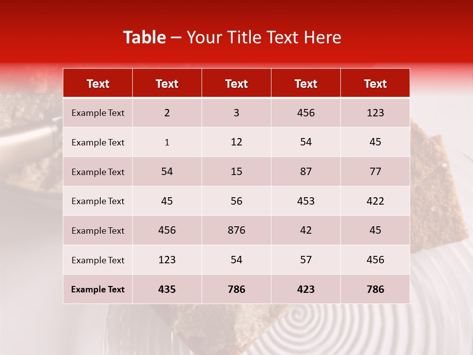 Organic Appetizer Tomato PowerPoint Template